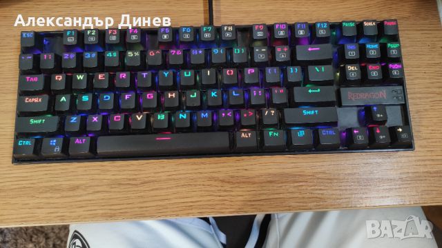 Механична клавиатура Redragon Kumara K552 RGB, снимка 2 - Клавиатури и мишки - 46755609