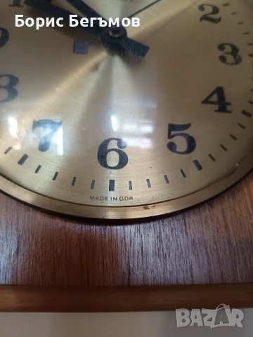 Стенен немски часовник Ваймар/WEIMAR, снимка 5 - Стенни часовници - 53824769