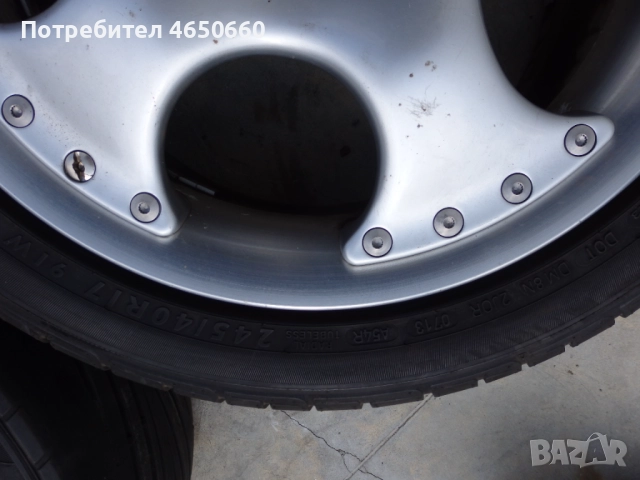 17 цолови алуминиеви джанти 5х112, снимка 12 - Гуми и джанти - 52537651