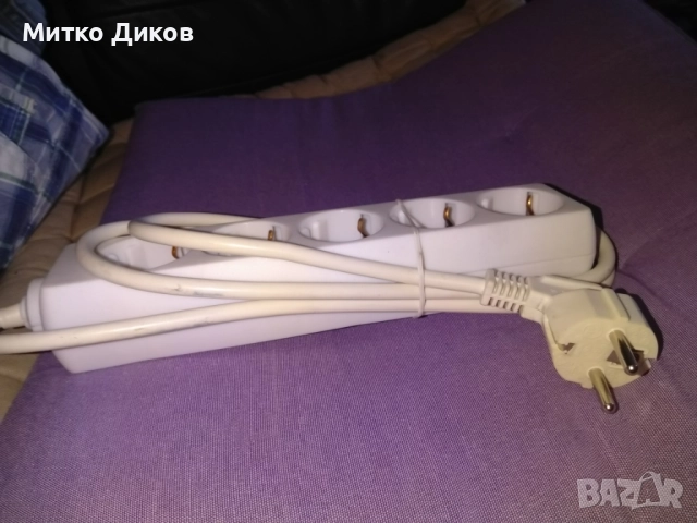 Разклонител петица пет гнезда нов, снимка 2 - Други стоки за дома - 51771105