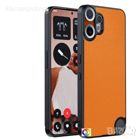 Nothing CMF Phone 2 Pro PU Leather /PC + TPU / Anti-Drop Удароустойчив Кожен Retro Калъф и Протектор, снимка 3 - Калъфи, кейсове - 50820252