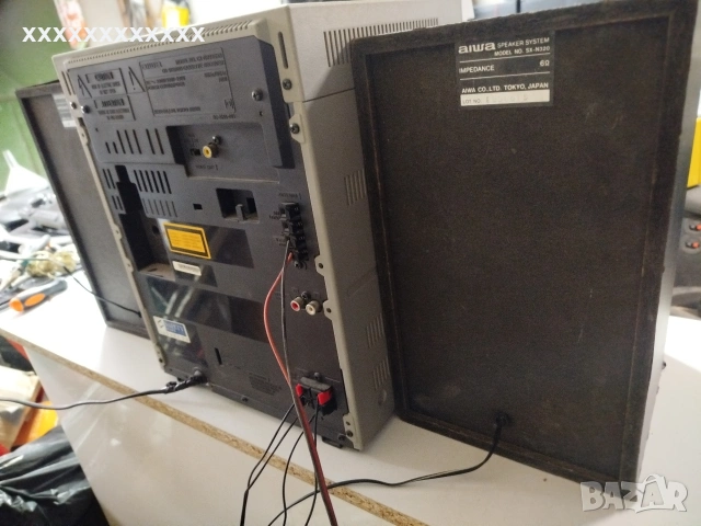 аудиосистема Aiwa с колони aux, снимка 4 - Аудиосистеми - 53151469