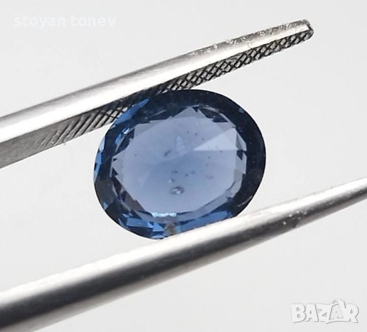 Рядък И Красив Естествен Кобалтов Шпинел 1.67 Карата – Ярко Синьо Съкровище! , снимка 7 - Други - 53908549