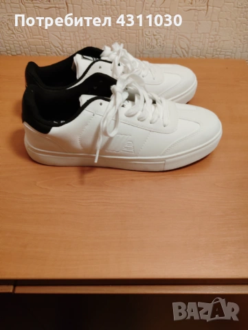 Мъжки кожени маратонки нови, номер 41, снимка 3 - Маратонки - 53366532