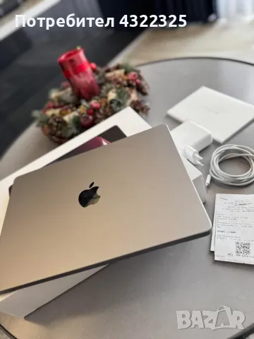 Macbook Pro 14” - M2-  512ГБ Space Grey - гаранция, снимка 2 - Лаптопи за работа - 48260984