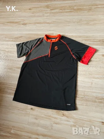 Оригинална мъжка тениска Scott Polartec, снимка 2 - Тениски - 49752279