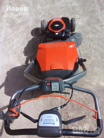 Бевзинова косачка за трева Хускварна, снимка 3 - Градинска техника - 53817887