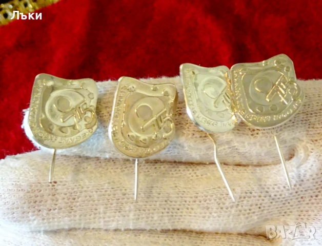 Сребърна значка,сребро 925,футбол. , снимка 6 - Антикварни и старинни предмети - 50584287