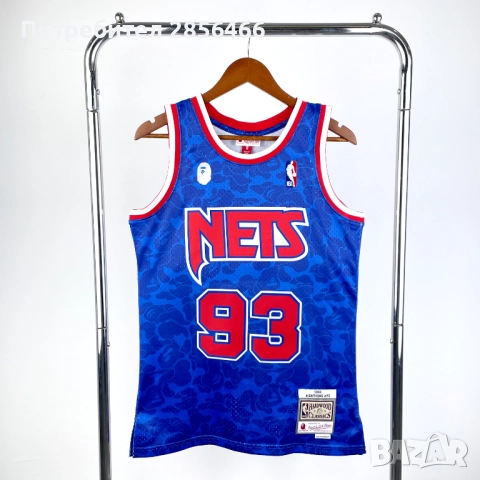 Мъжки потник Mitchell&Ness Bape 93 Brooklyn Nets размер XL