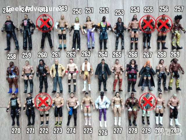 Екшън Фигурки WWE Кеч Pro-Wrestling Action Figures Ambrose Reigns Cena 2/2, снимка 8 - Колекции - 46527048