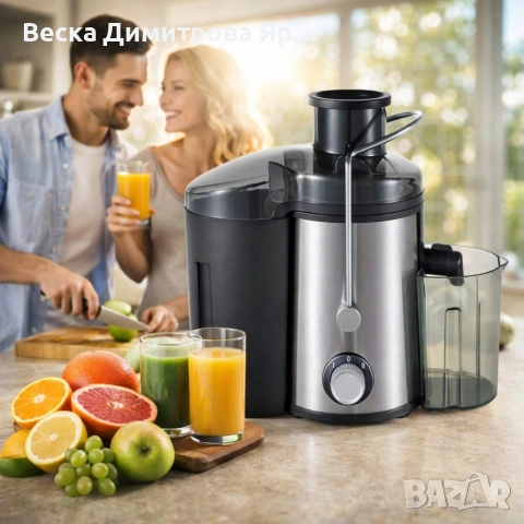 Сокоизстисквачка Muhler MJ-600S, 600W, снимка 2 - Сокоизстисквачки и цитрус преси - 53857991