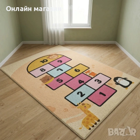Детски килим 120×160 см, снимка 12 - Други - 53880053