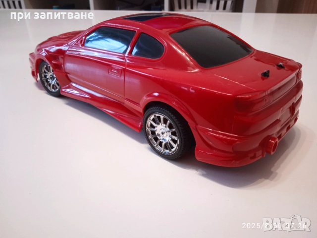 Пластмасови големи играчки коли Nissan Silvia и друга спортна, 26-27 см., снимка 4 - Коли, камиони, мотори, писти - 51539985