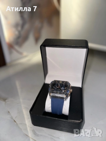 Уникален мъжки часовник NAVIFORCE - спортно-елегантен хронограф, снимка 10 - Мъжки - 54166576