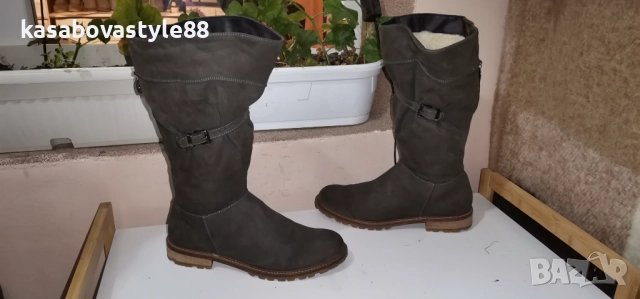 Ботуши от естествена кожа 38н, снимка 10 - Дамски ботуши - 52827897