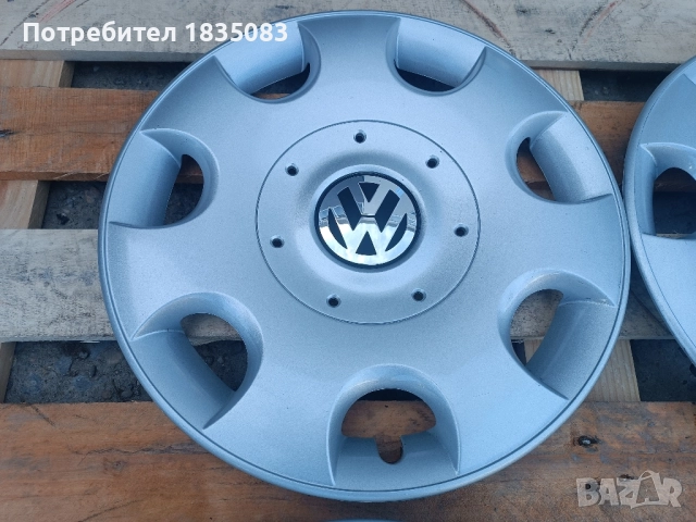 Оригинални тасове VW 16 цола, снимка 2 - Аксесоари и консумативи - 52485682