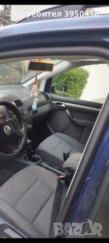 VW Touran 7 местен 6 степенна 2.0TDI 2006г обслужен перфектен мотор и ходова част , снимка 11 - Автомобили и джипове - 54277451