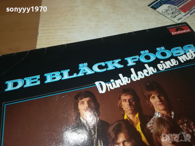 DE BLACK FOOSS-MADE IN WEST GERMANY-ПЛОЧА 0208241023, снимка 3 - Грамофонни плочи - 46776148