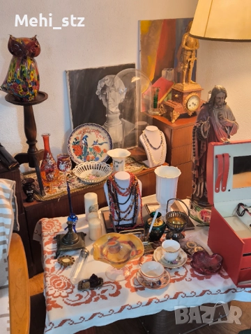 Бохемия ваза., снимка 7 - Антикварни и старинни предмети - 52988052