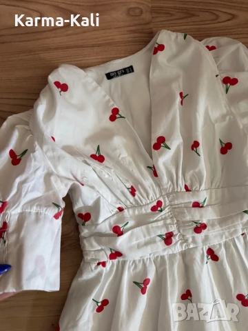 Karma кукленска рокля на черешки , снимка 5 - Рокли - 50688178