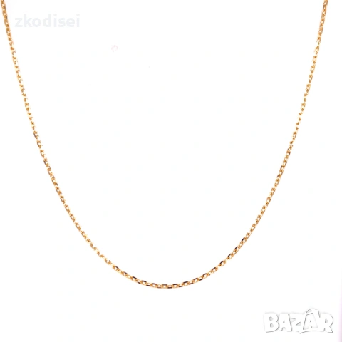 Златен синджир 2,06гр. 40,0см. 14кр. проба:585 модел:37710-4, снимка 2 - Колиета, медальони, синджири - 53814662