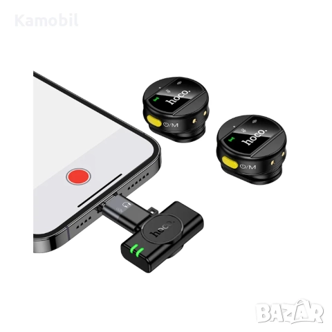 Микрофон Hoco L22, снимка 2 - Селфи стикове, аксесоари - 52477209