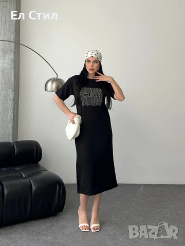 🩷Дамска рокля ✨🔥🔥🔥 👍 ✨𝗣𝗿𝗶𝗰e :19€ НА ЕДРО ✨𝗦ı𝘇𝗲: S M L XL XXL 📌5 бр, снимка 10 - Рокли - 53672009