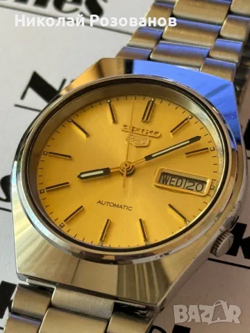 SEIKO 5 Automatic 21J, снимка 2 - Мъжки - 47658278