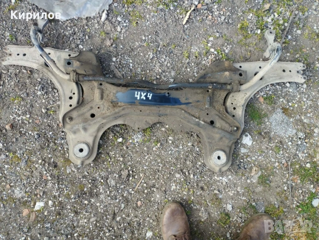 Преден мост с носачи за Skoda Octavia 1 - 1.9 TDI 4x4 от 1998 - 2004г, снимка 2 - Части - 53851111