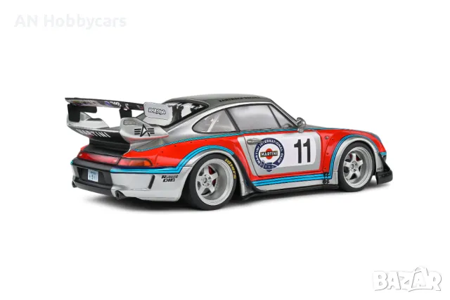 RWB BODYKIT MARTINI GREY 2020 1:18 Solido, снимка 5 - Колекции - 48622651