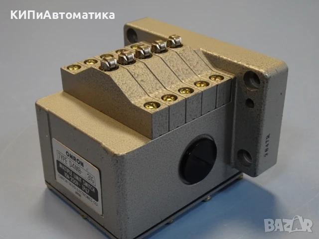 позиционен изключвател Omron D4MB-531G multiple 6-position limit switch, снимка 2 - Резервни части за машини - 50505215