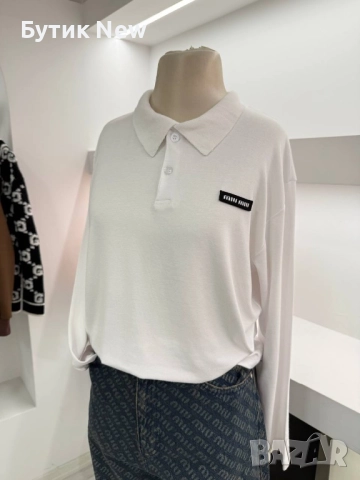 Блуза Миу Миу , снимка 2 - Блузи с дълъг ръкав и пуловери - 51782532