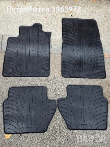 Комплект 4 бр. Гумени стелки за Ford Fiesta 2018г