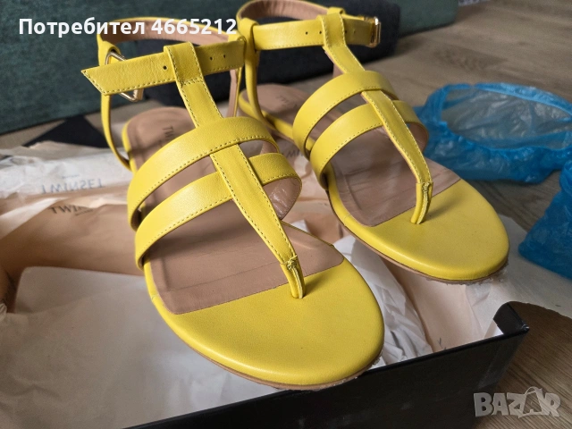 кожени сандали Twinset