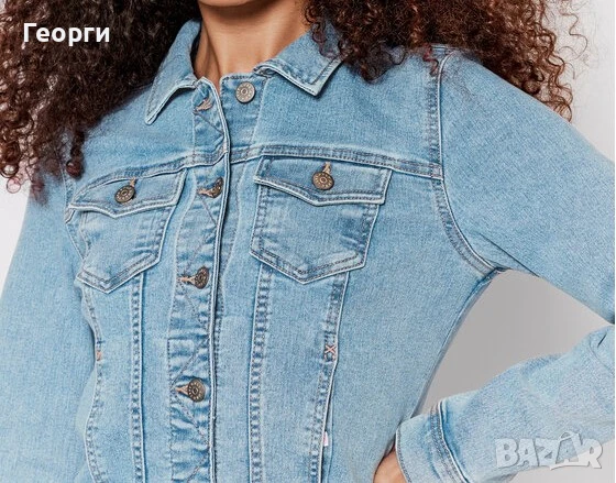 ONLY. Дънково яке, р-р 38, снимка 7 - Якета - 51296715