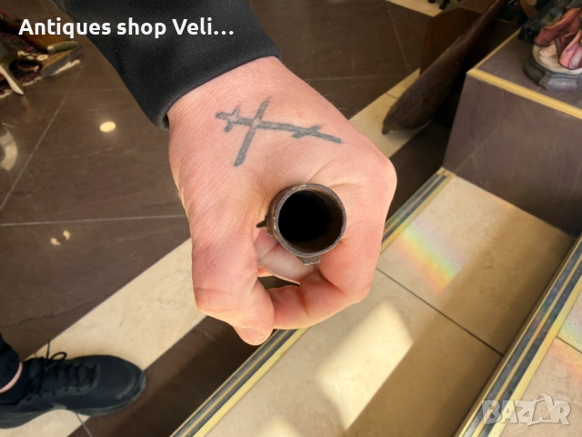 Стара  френска капсулна пушка №9744, снимка 2 - Антикварни и старинни предмети - 53811489