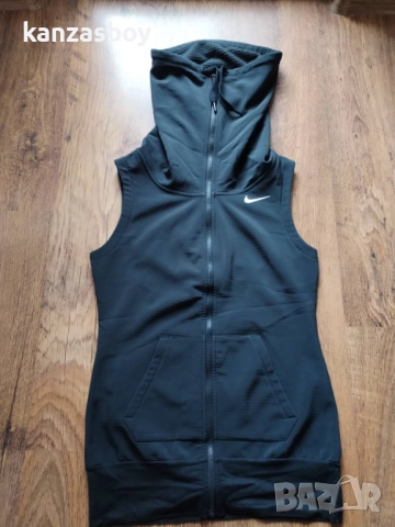 Nike Women's Fleece Lined Full Zip Hooded Vest - страхотен дамски елек С КАТО НОВ, снимка 8 - Други - 52471073