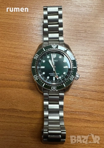 Seiko Prospex Marine Green GMT, снимка 2 - Мъжки - 54078028