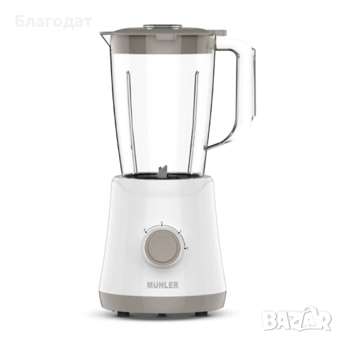 Блендер Muhler MB-355, 500W, 1.5 л, пластмасова кана, снимка 2 - Блендери - 52509346