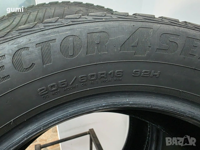 2бр всесезонни гуми 205/60/16 GOODYEAR L04917 , снимка 4 - Гуми и джанти - 53474833