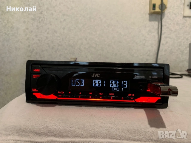Авто радио JVC Bluetooth, снимка 2 - Аксесоари и консумативи - 53466036