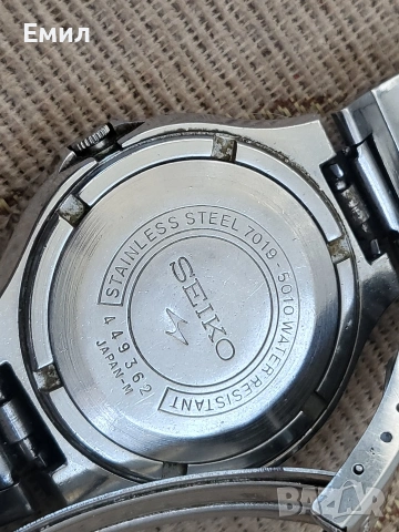 Колекционерски часовник SEIKO 5 7019 5010, снимка 5 - Колекции - 53746827