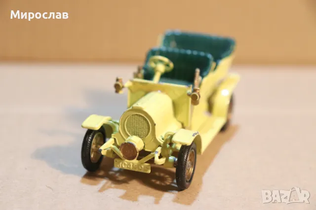 1/43 MATCHBOX SPYKER 1904 КОЛИЧКА РЕТРО МОДЕЛ, снимка 3 - Колекции - 49927307