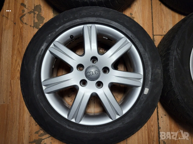 джанти 18" 5х130 Audi Q7 / Ауди Кю7 оригинални, снимка 13 - Гуми и джанти - 54045492