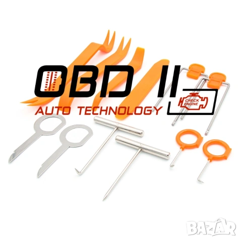 Комплект инструменти за премахване на Кори / Панели / Радио