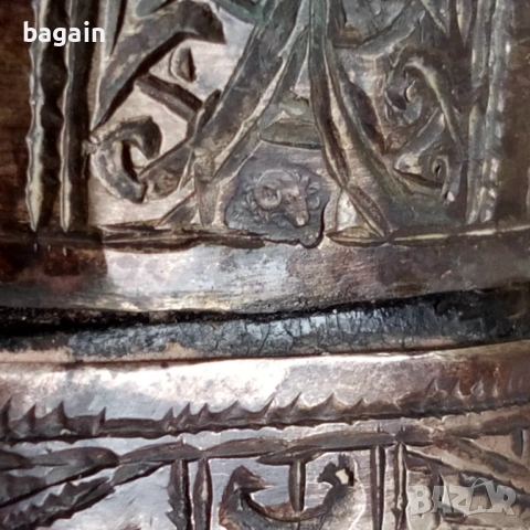 Кама, кумая, кинжал, сребро., снимка 6 - Антикварни и старинни предмети - 54198472