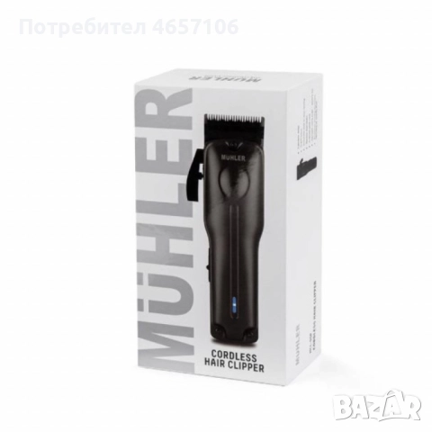 Машинка за подстригване Muhler MCL-05P – акумулаторна, 5W, неръждаеми ножчета, USB-C зареждане, снимка 3 - Машинки за подстригване - 52494522