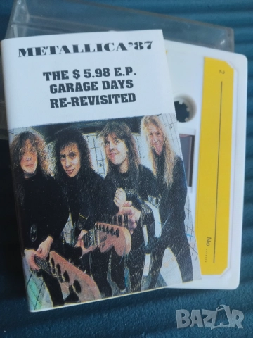 Metallica '87 - аудио касета музика