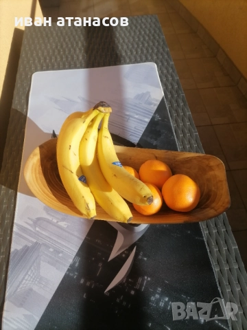 Фруктиера/ купа от орех, снимка 2 - Декорация за дома - 52839886