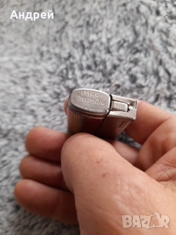Стара запалка Imco Streamline, снимка 8 - Колекции - 53623089
